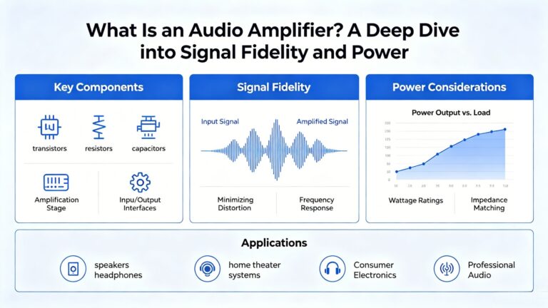 What Is an Audio Amplifier? | ChipApex (Fidelity & Power Guide)