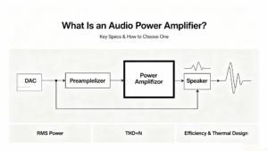 What Is an Audio Power Amplifier? (Key Specs &a...